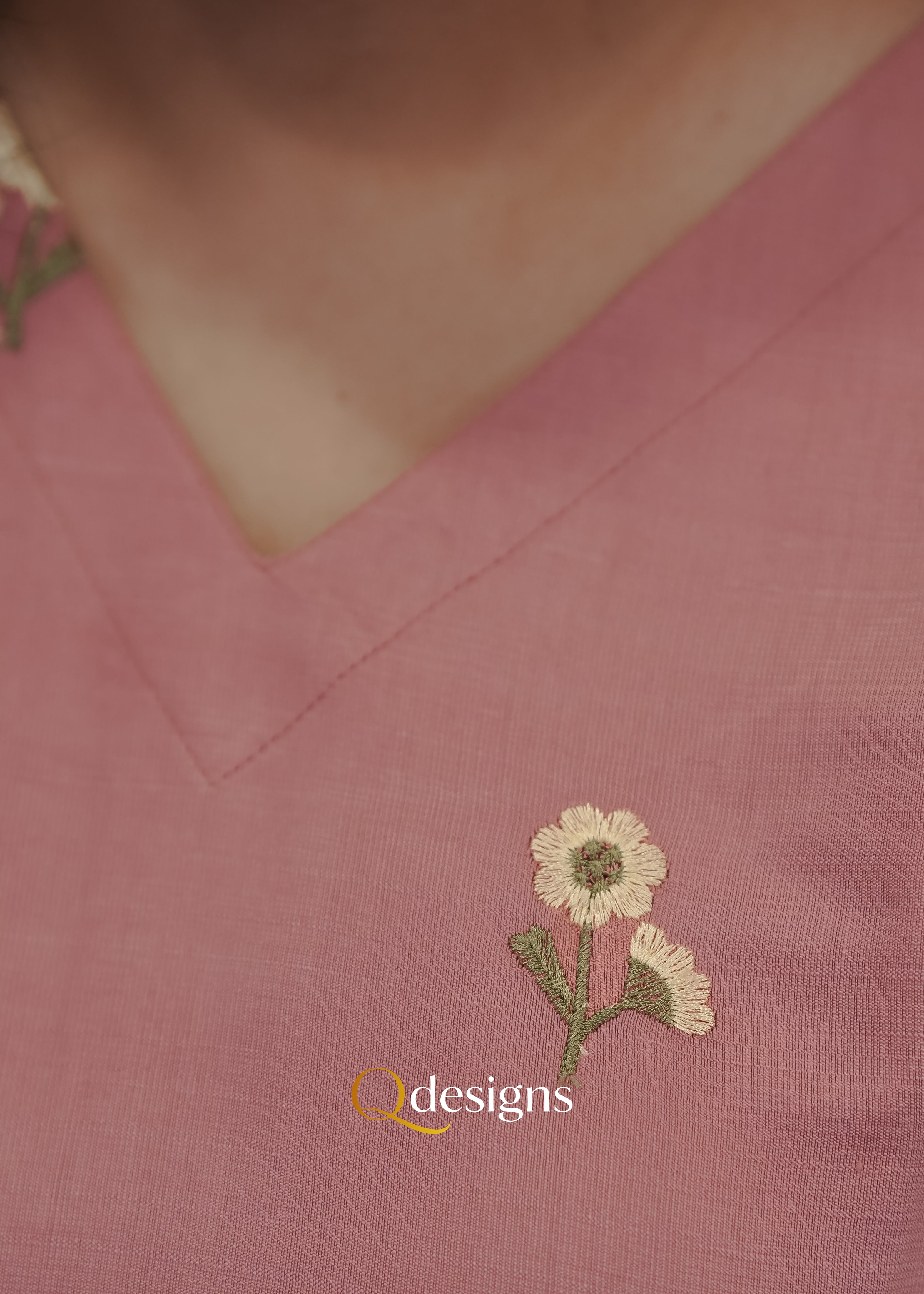Vatican Fabric Kurti Set - Q1012