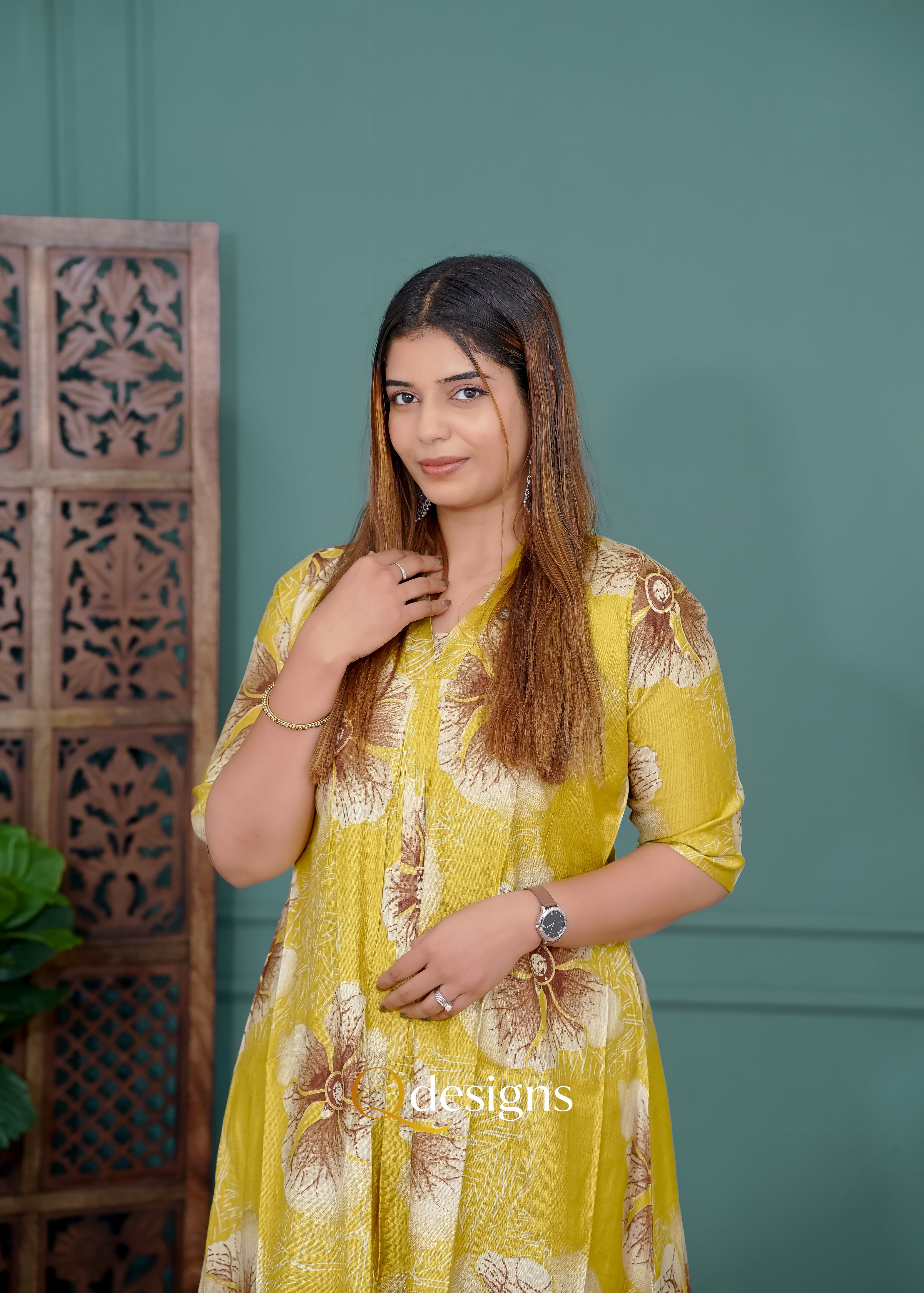 Aliya Kurti Set - Q1026