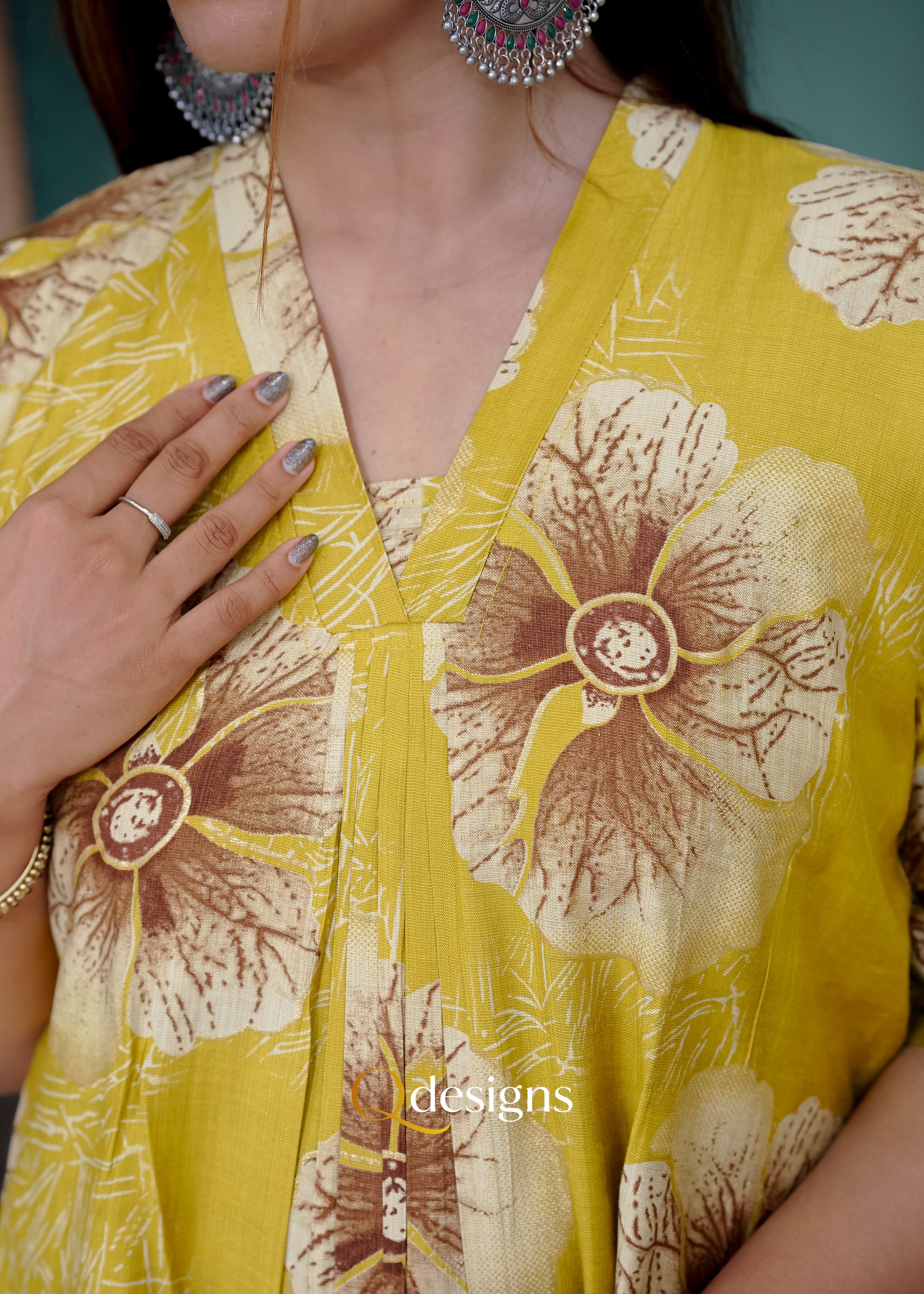 Aliya Kurti Set - Q1026