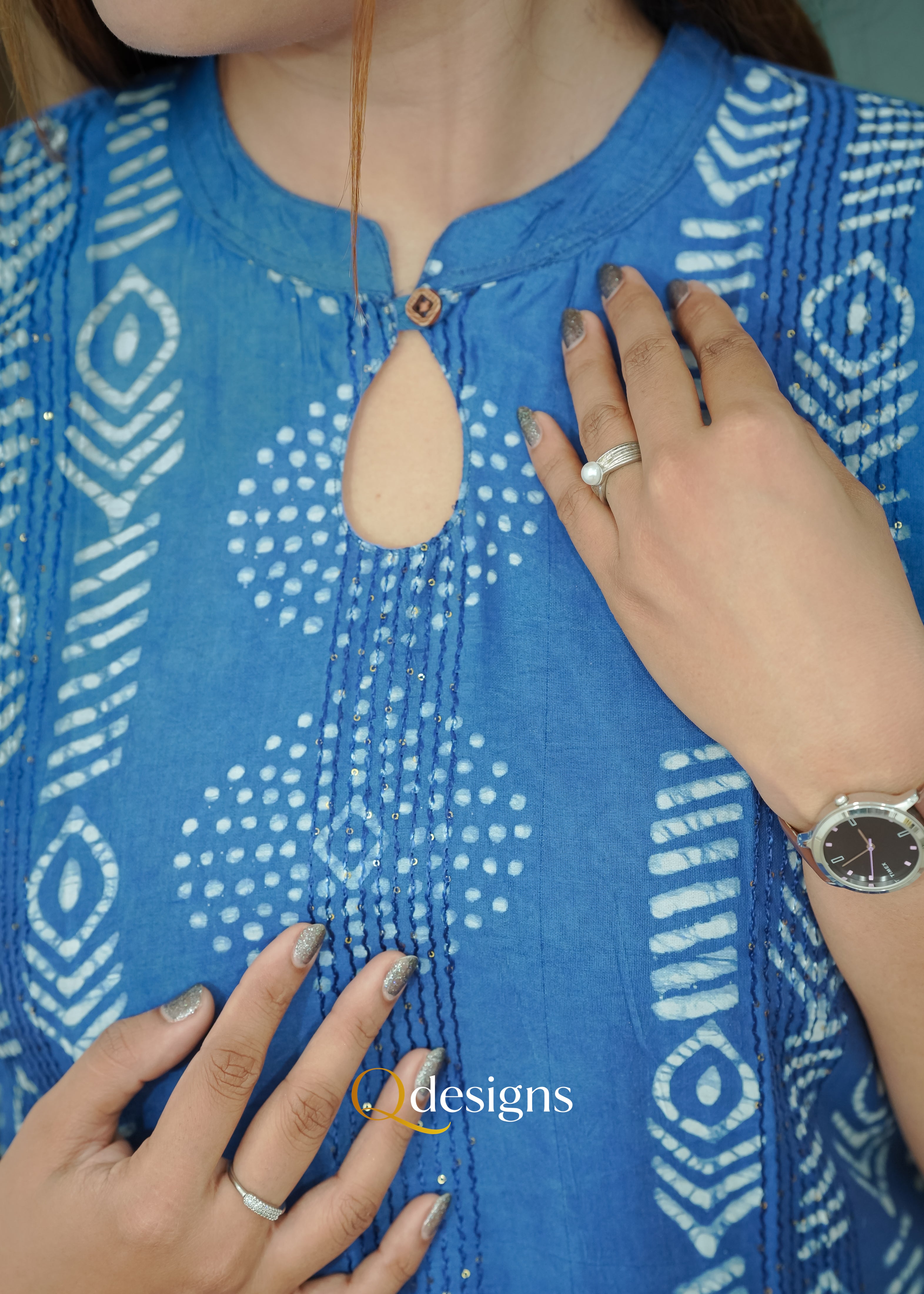 Cotton Kurti - Q1027