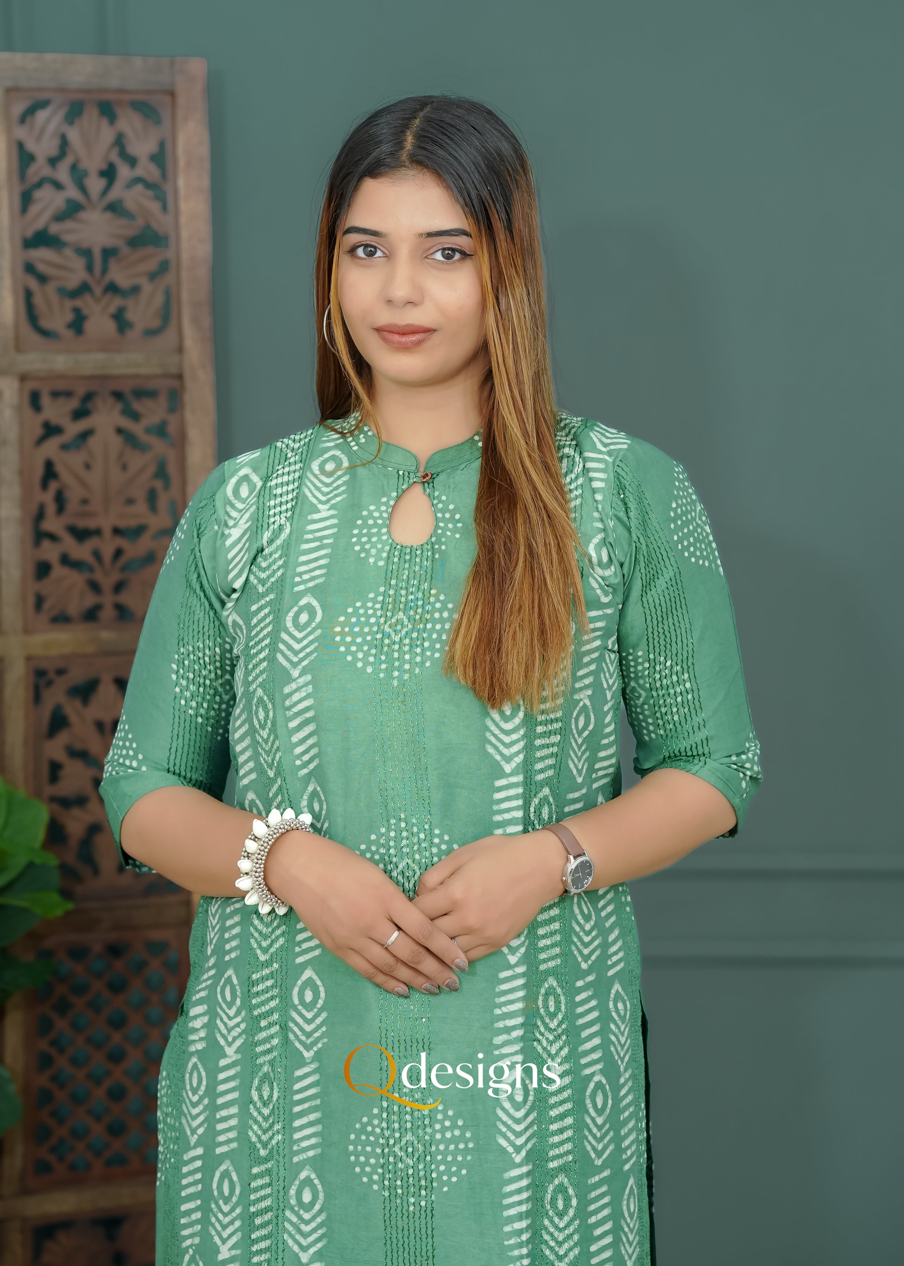 Cotton Kurti - Q1028