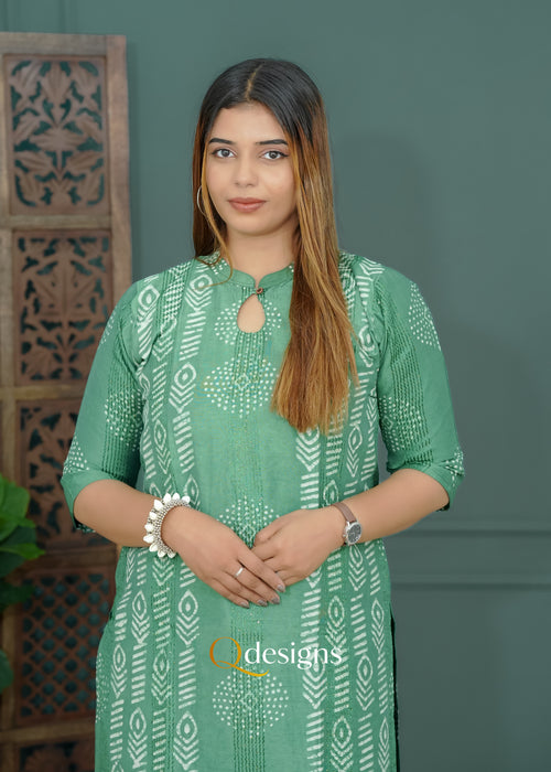 Cotton Kurti - Q1028