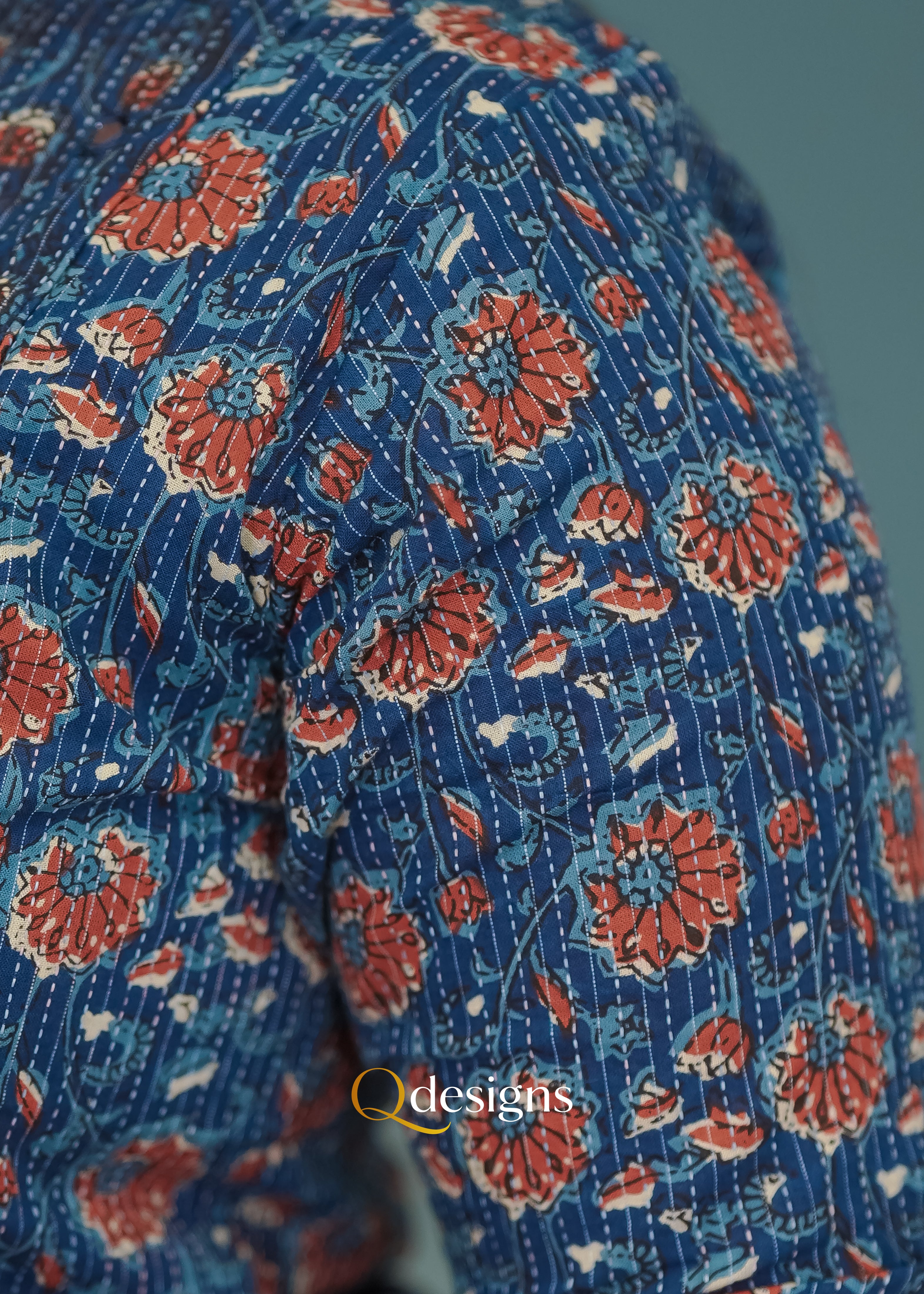 Cotton Kurti (Top & Bottom)- Q1011