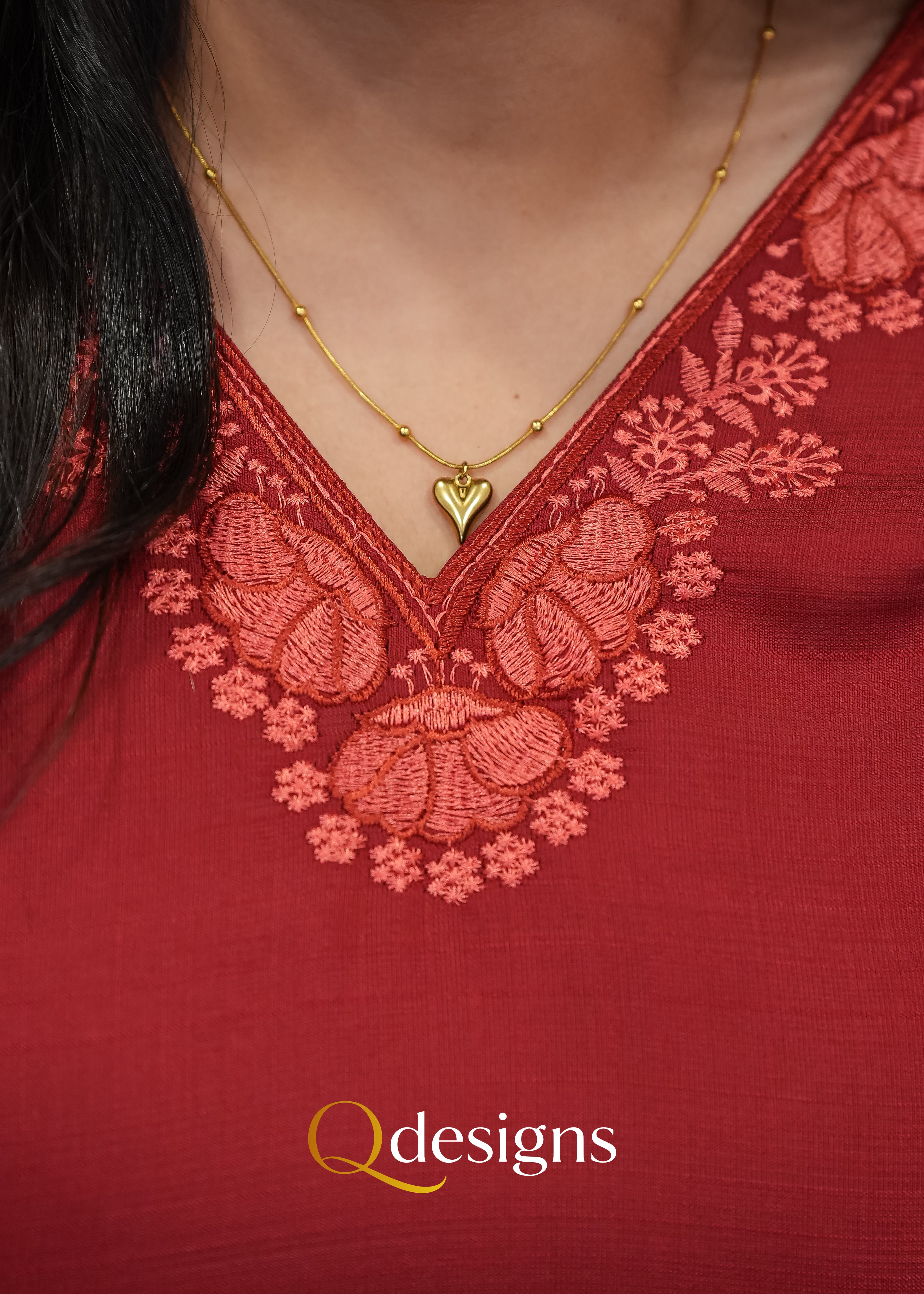 Laya Kurti (Top & Bottom)- Q1010