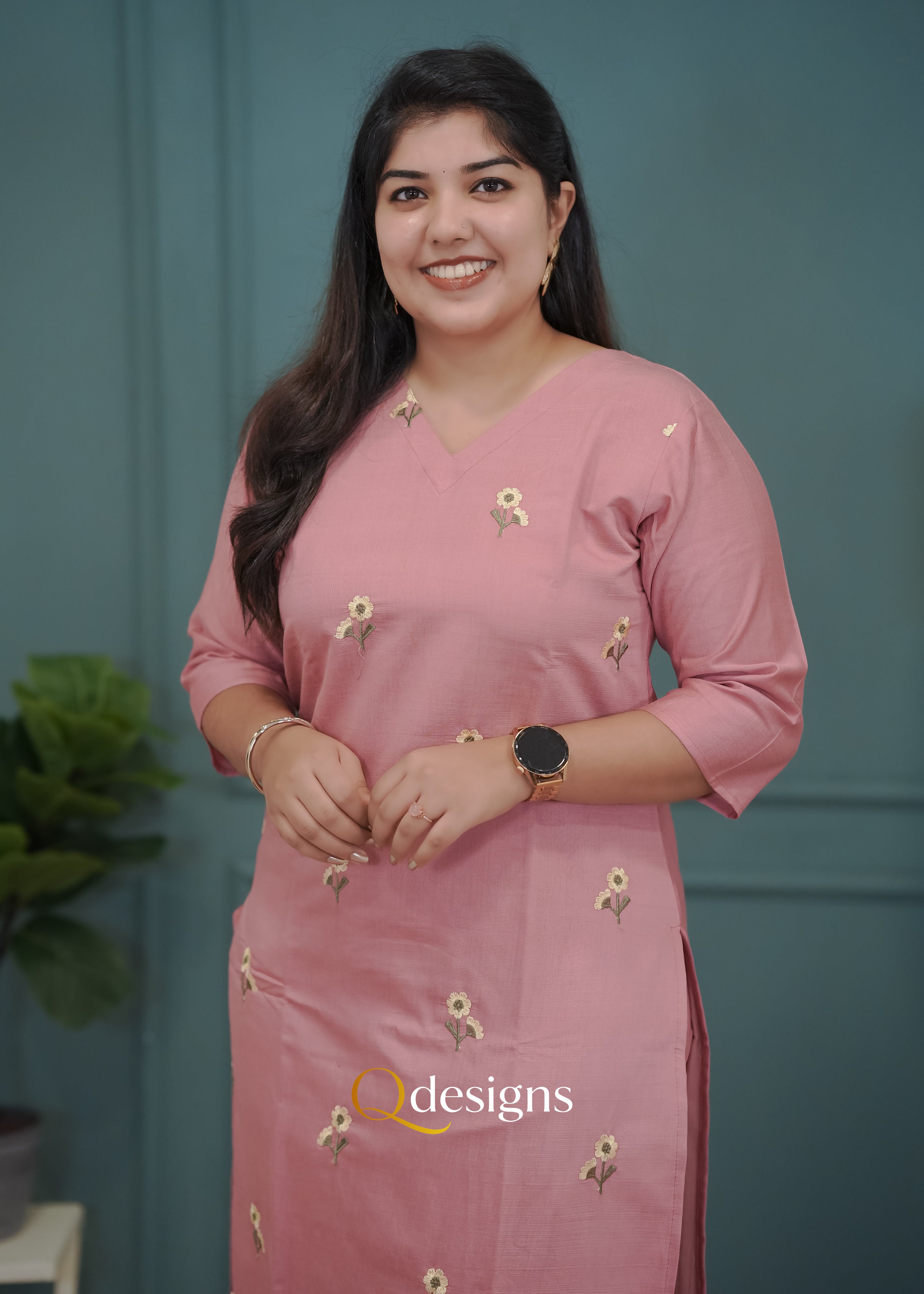 Vatican Fabric Kurti Set - Q1012