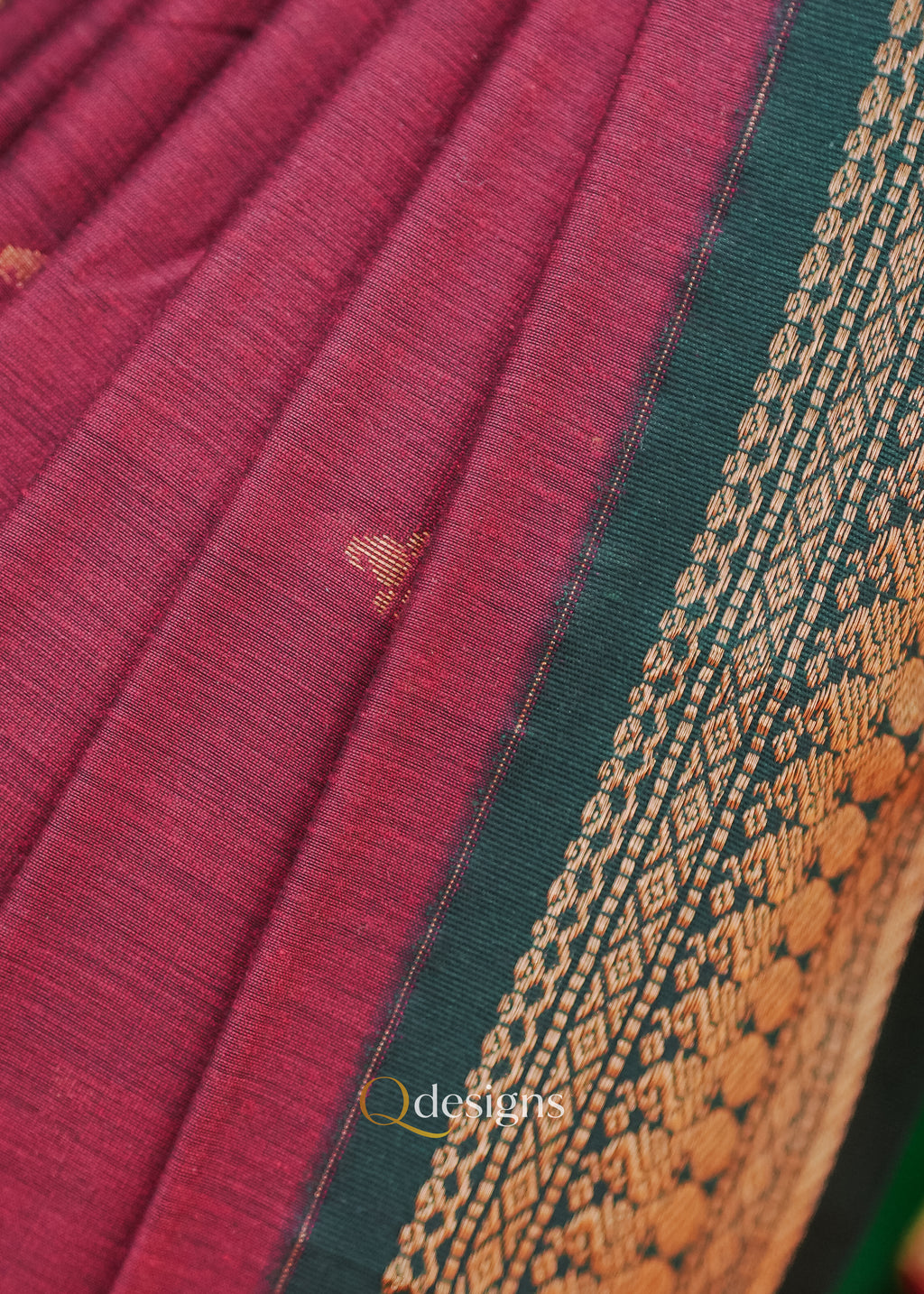 MAHESHWARI SILK SAREE- Q1041