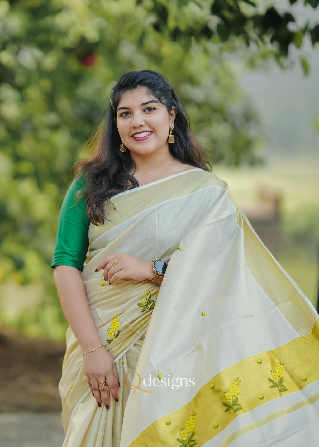 VISHU SPECIAL SET SAREE- Q1038