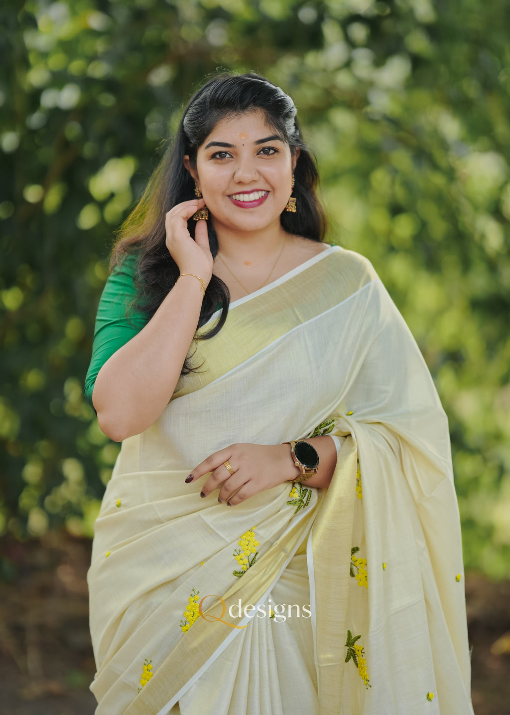 VISHU SPECIAL SET SAREE- Q1038