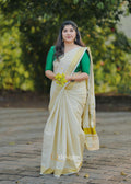 VISHU SET SAREE -Q1039
