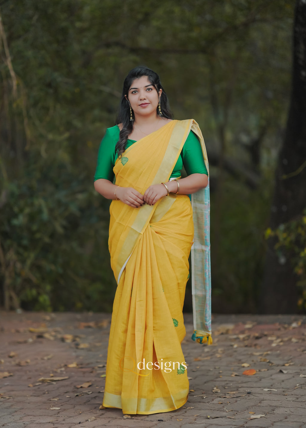 COTTON SAREE- Q1045