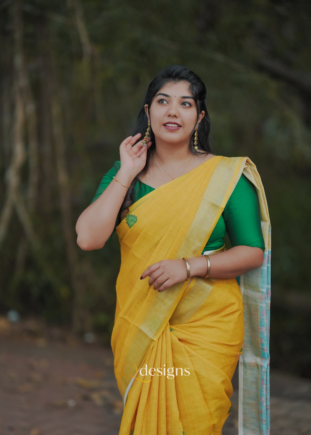 COTTON SAREE- Q1045