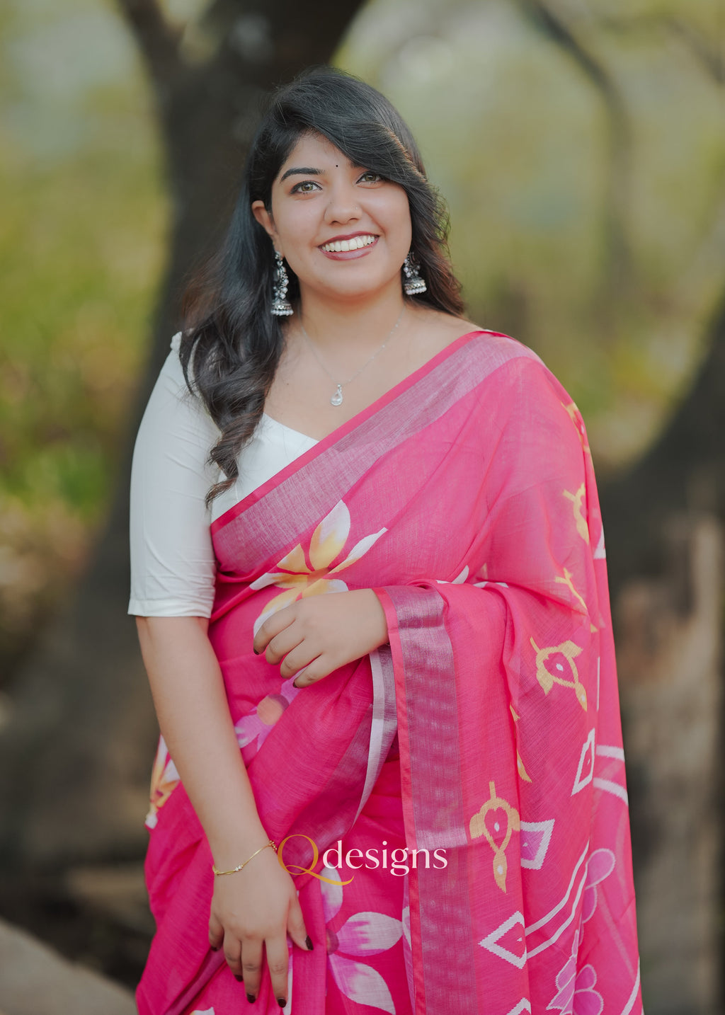 COTTON SAREE- Q1044