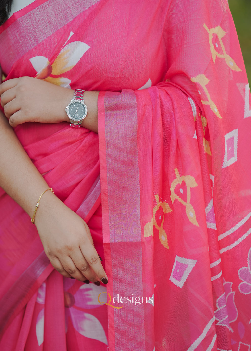 COTTON SAREE- Q1044