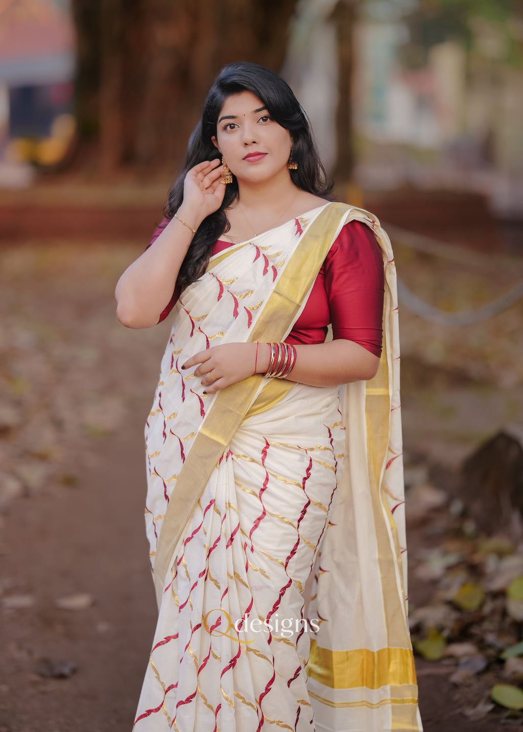 KERALA SAREE- Q1046